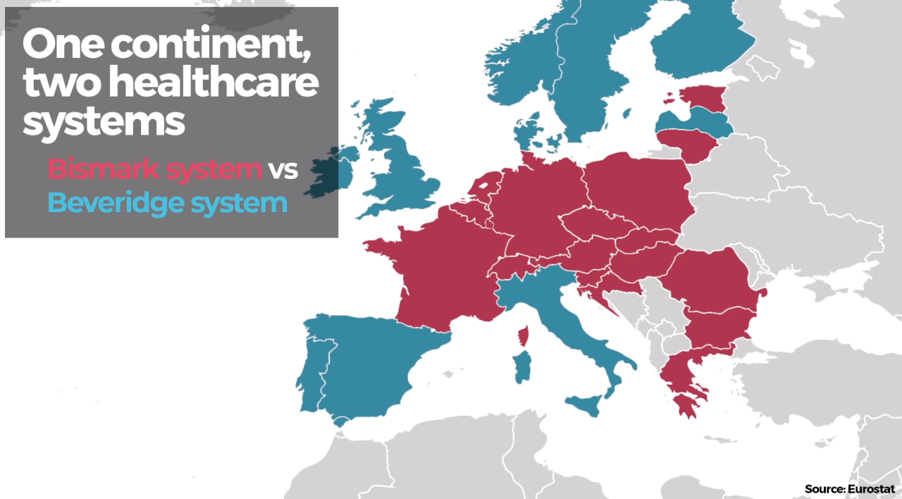 Europe healthcare systems two mapporn Europe healthcare systems two mapporn